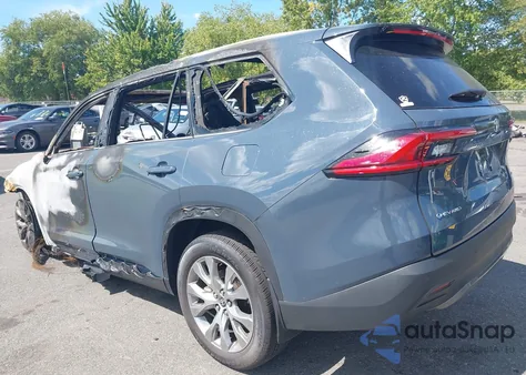 2024 Toyota Grand Highlander Hybrid Limited из США, поврежденный, VIN 5TDACAB54RS023687